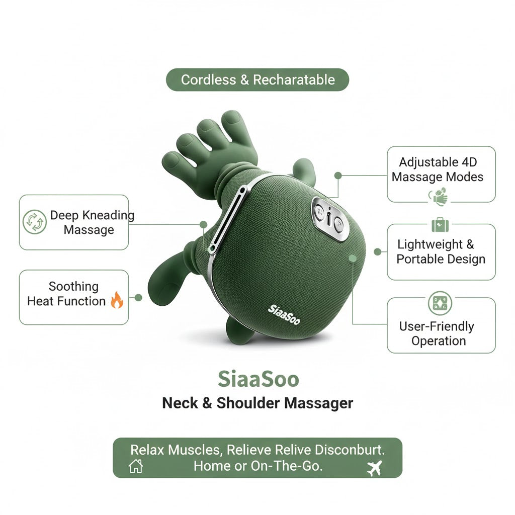 Wireless Neck & Shoulder Massager